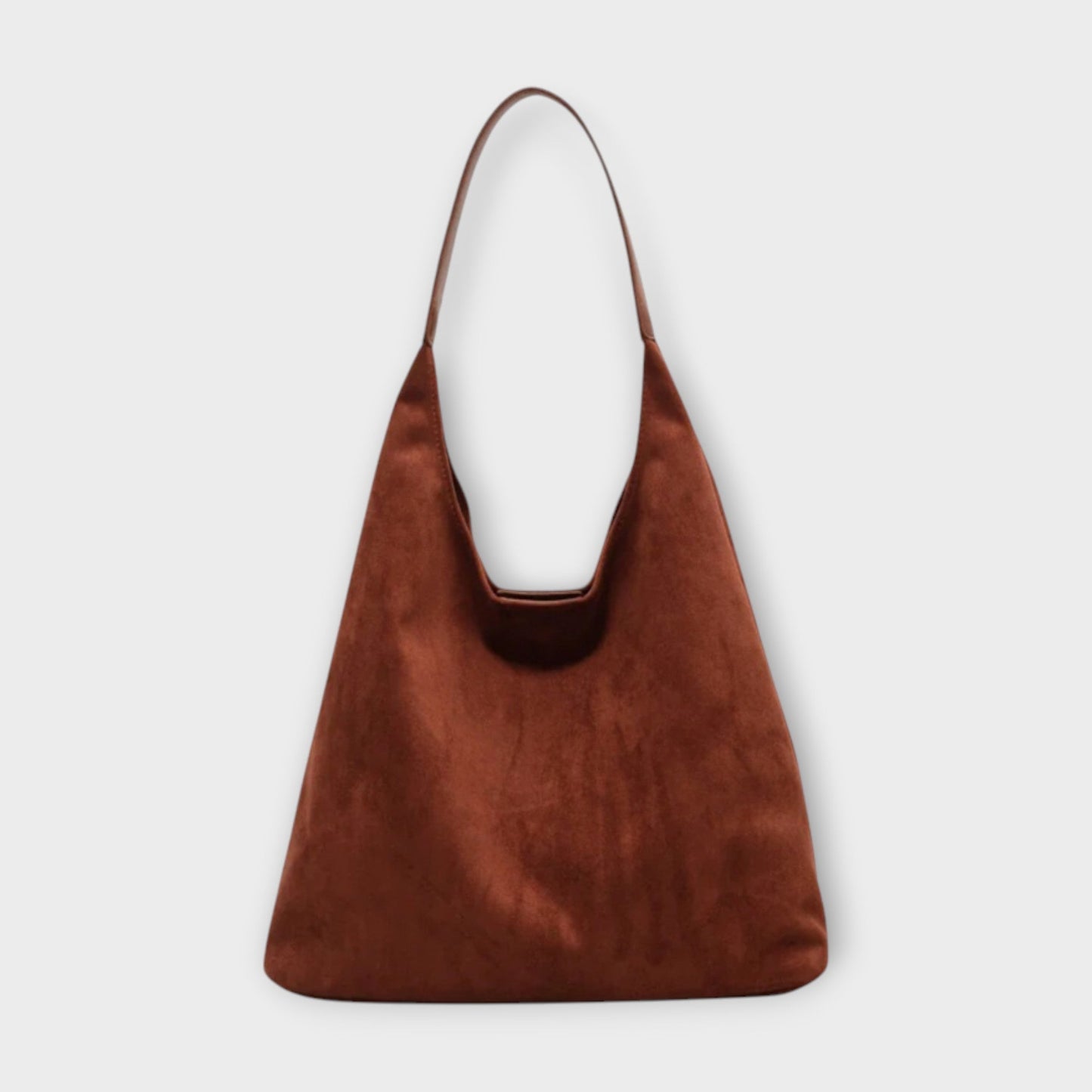 Elegante Damen Schultertasche Minimalistisch Leder