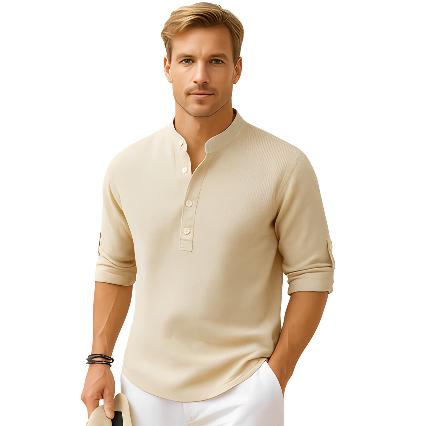 Männer Sommerhemd Elegant Leicht Baumwolle - BerlinGlamour
