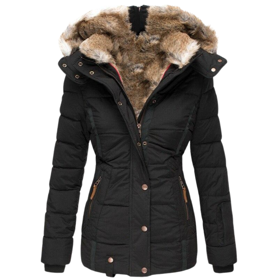 Damen Winterjacke Warm Modern Stylish - BerlinGlamour