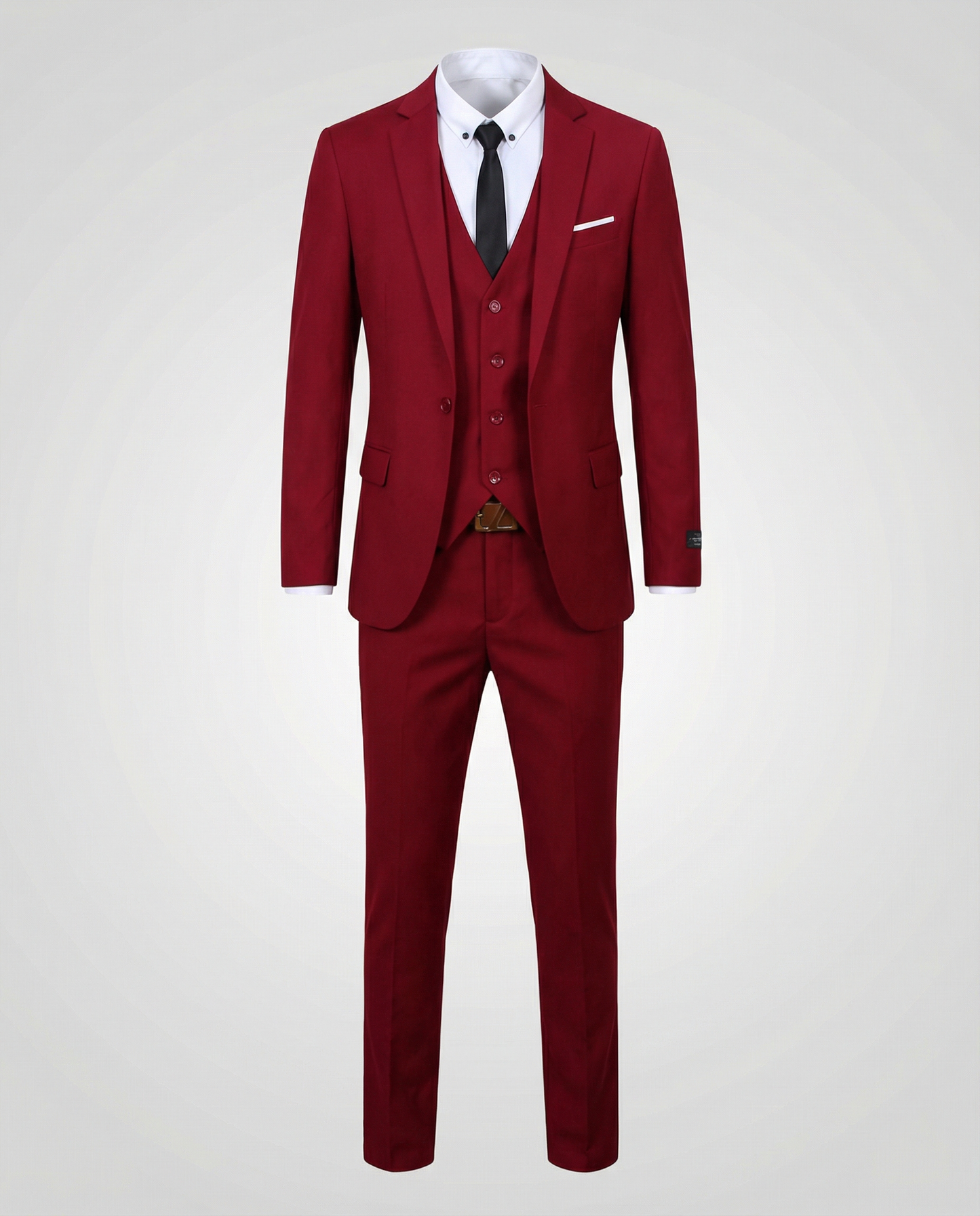 Maßgeschneiderter 3-teiliger Herren Anzug Elegant