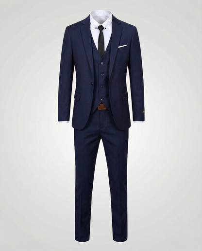 Maßgeschneiderter 3-teiliger Herren Anzug Elegant