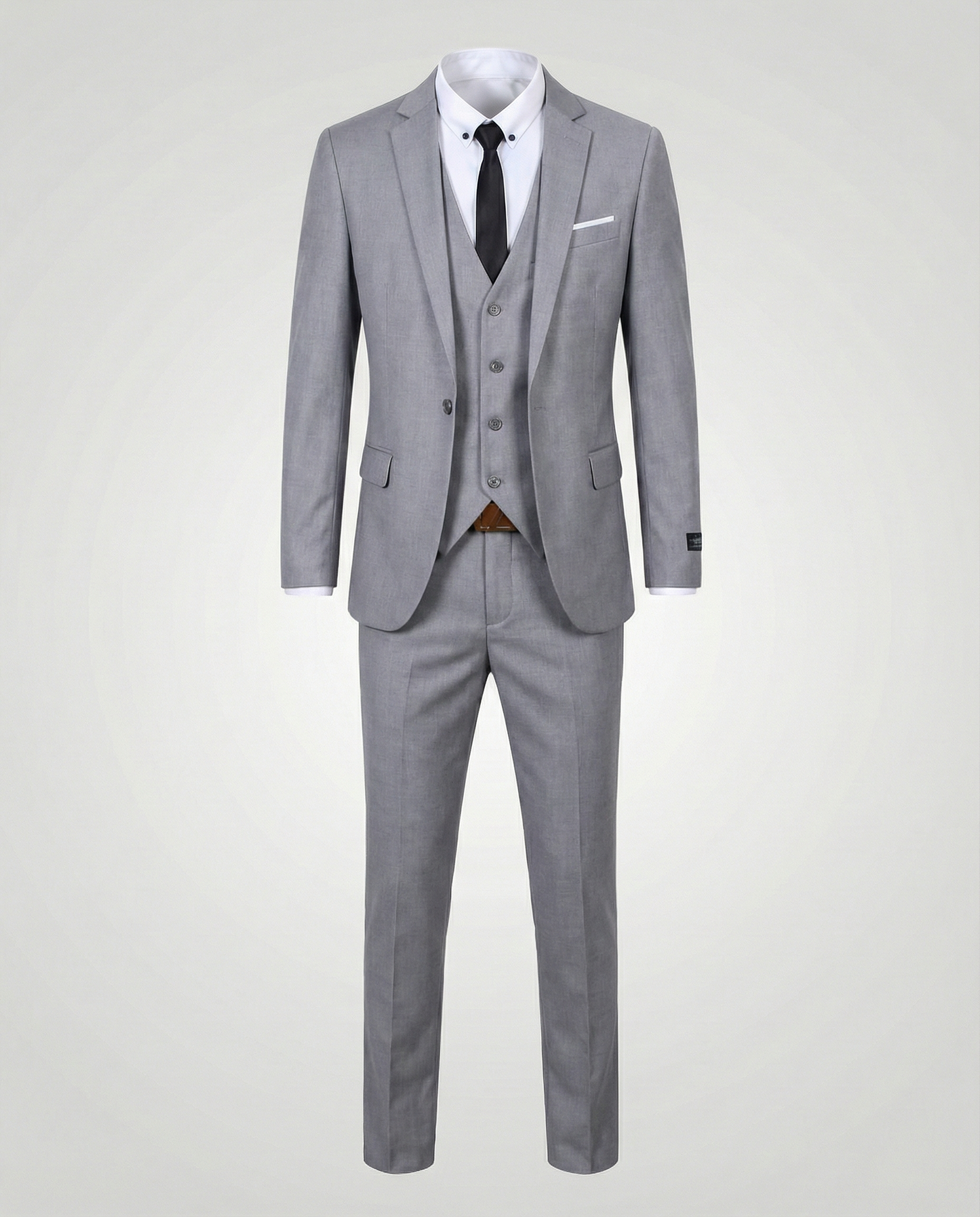 Maßgeschneiderter 3-teiliger Herren Anzug Elegant