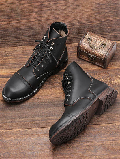 Leder Herrenschuhe Bequem Orthopädisch Elegant - BerlinGlamour