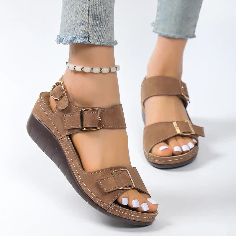Damen-Sandalen Orthopädisch Bequem Adel - BerlinGlamour