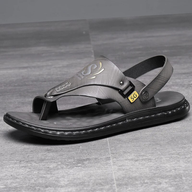 Orthopädische Sandalen - Ergonomische Schmerzlinderung für Männer Flip Flop Hausschuhe-Chaps Herrenmode