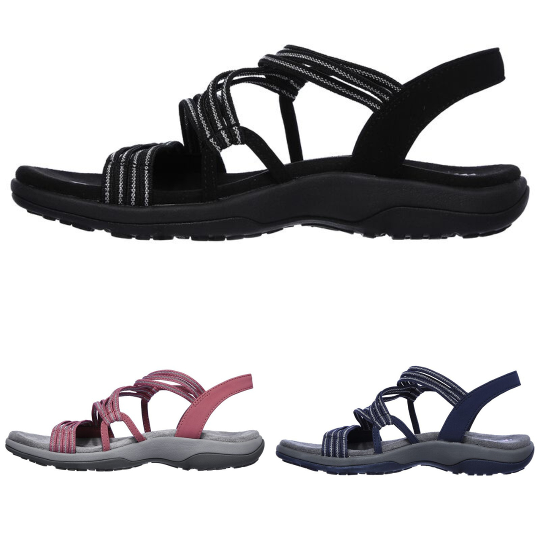 Damen Sportsandalen mit Fußgewölbeunterstützung Bequem