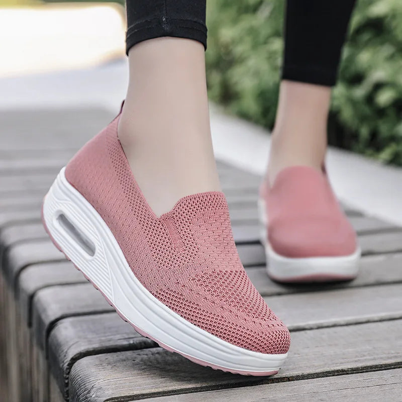 Orthopädische Schuhe aus Atmungsaktiven Mesh Material - BerlinGlamour