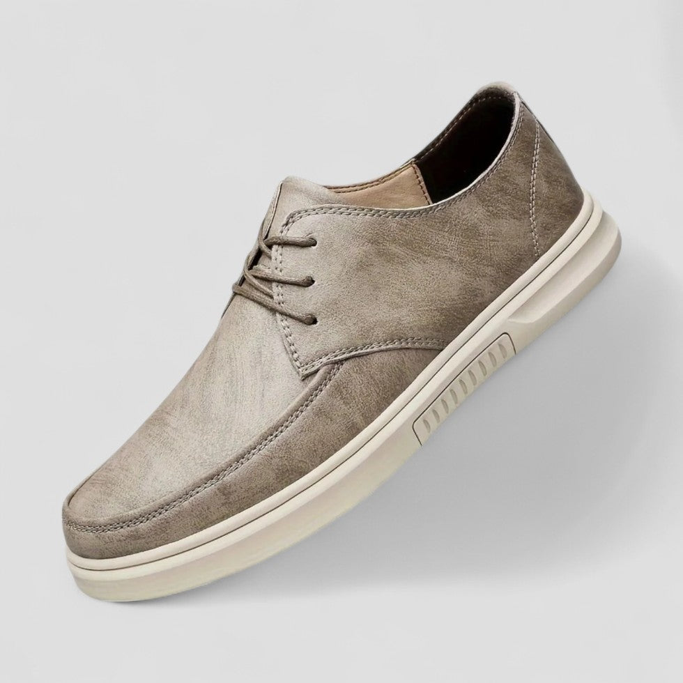 Orthopädische Business-Casual-Schnürschuhe aus Leder für Herren 4
