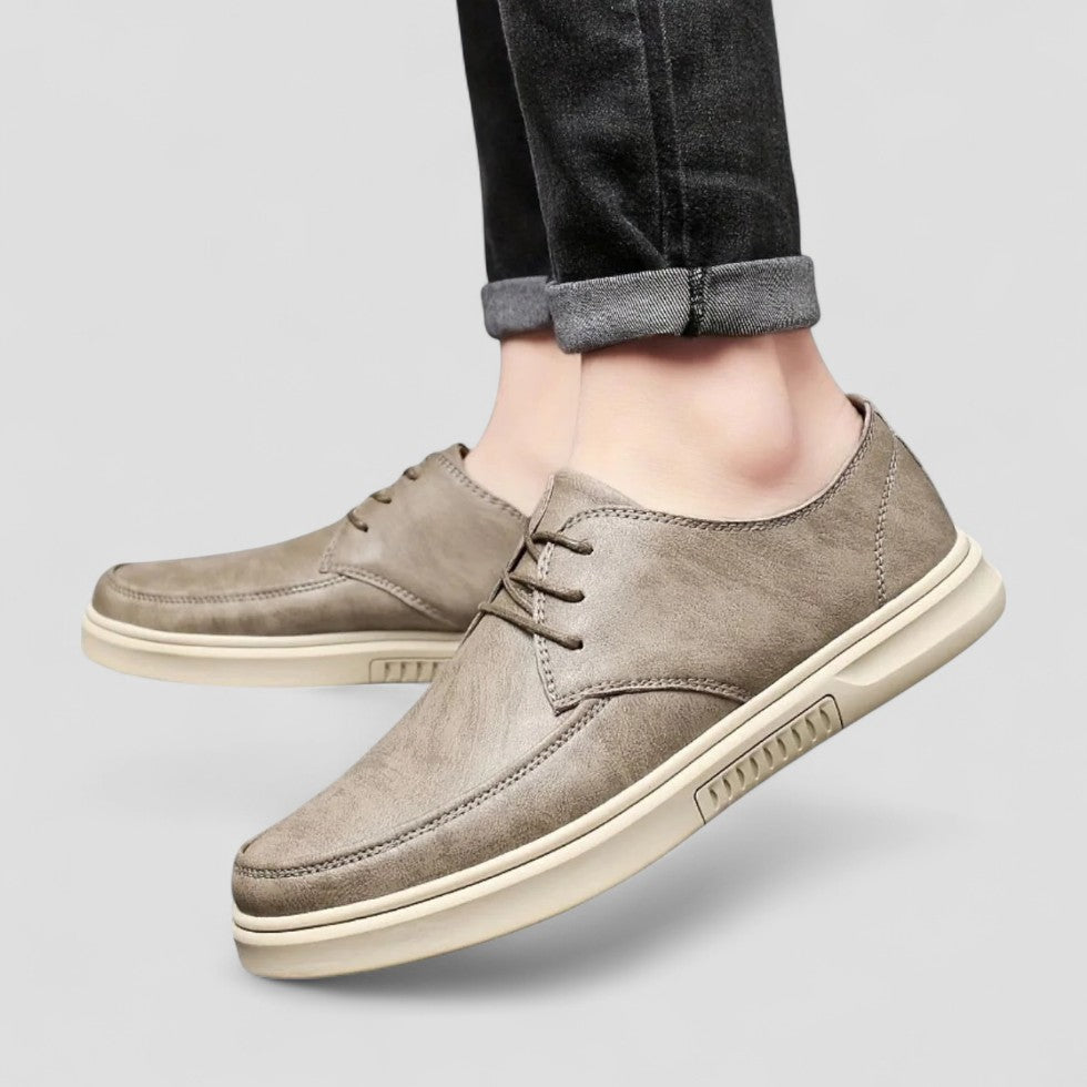Orthopädische Business-Casual-Schnürschuhe aus Leder für Herren 5