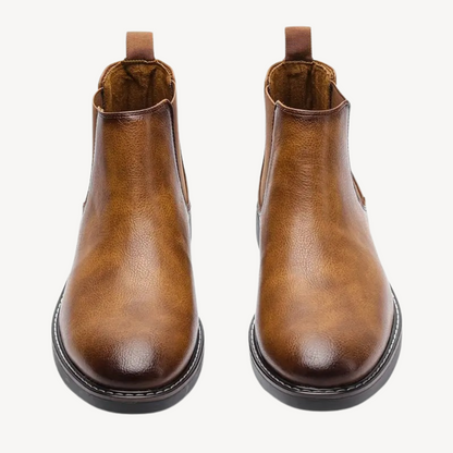 Orthopädische Chelsea-Stiefel aus Leder für Herren | Loravelle 2
