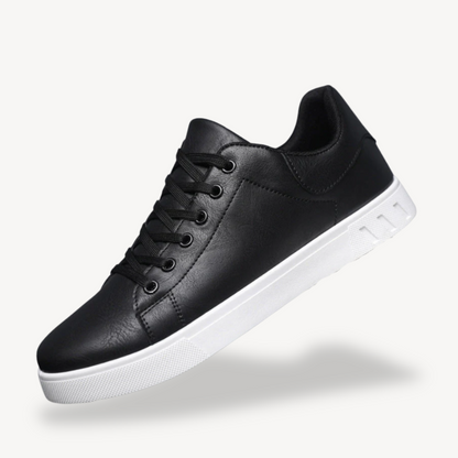 Orthopädische Freizeit-Sneakers aus Leder für Herren | Loravelle 0