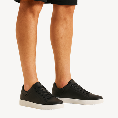 Orthopädische Freizeit-Sneakers aus Leder für Herren | Loravelle 1
