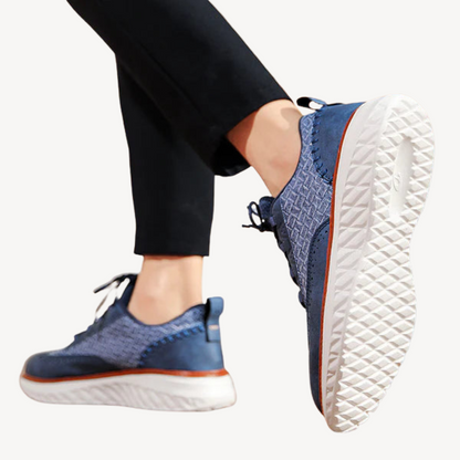 Orthopädische Freizeit-Sneakers aus Leder für Herren | Loravelle 2