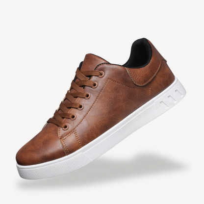 Orthopädische Freizeit-Sneakers aus Leder für Herren | Loravelle 2