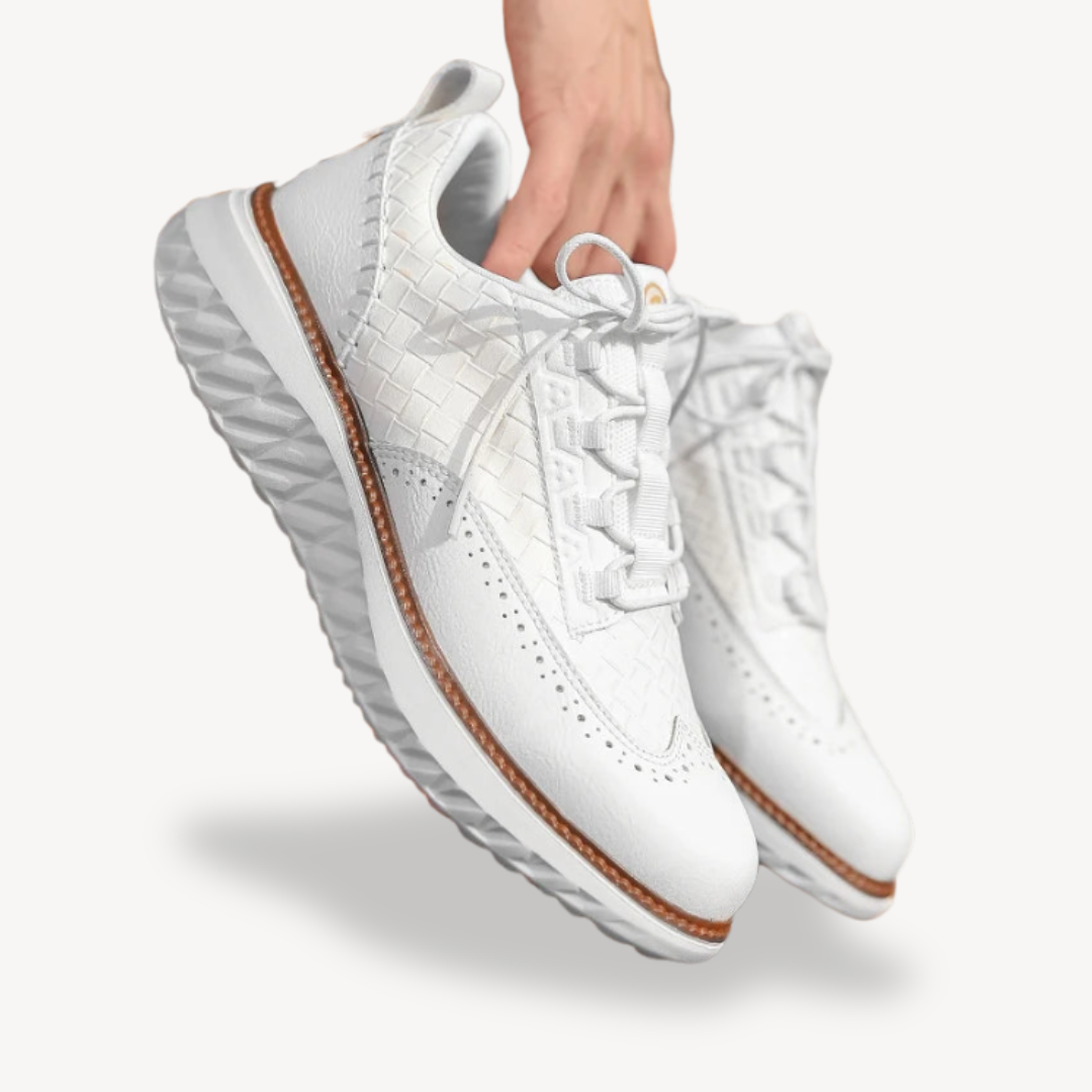 Orthopädische Freizeit-Sneakers aus Leder für Herren | Loravelle 6