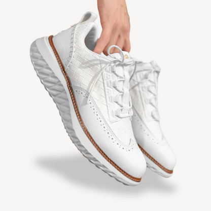 Orthopädische Freizeit-Sneakers aus Leder für Herren | Loravelle 6