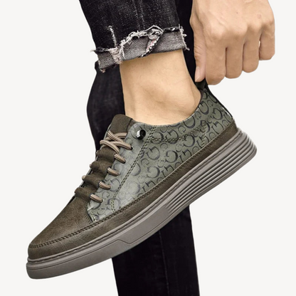 Orthopädische Herren-Sneaker mit lederähnlichem Obermaterial | Loravelle 3