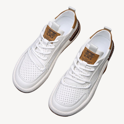 Orthopädische Herren-Sneakers aus Leder | Loravelle 3