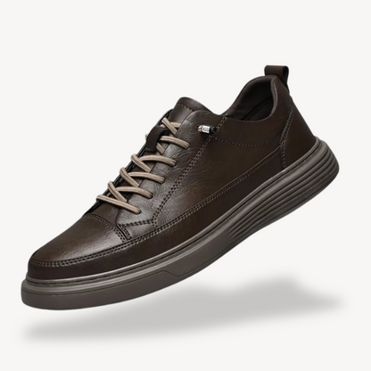 Orthopädische Herren-Sneakers mit Luftpolster aus Leder | Loravelle 2