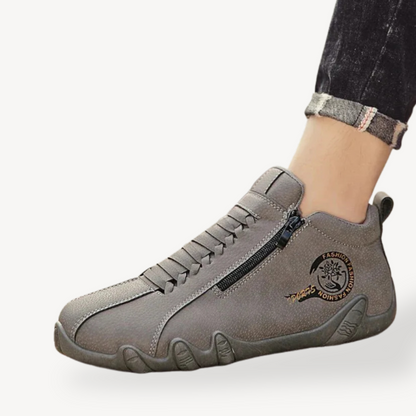 Orthopädische Herren Freizeit-Winterschuhe aus Leder | Loravelle 1