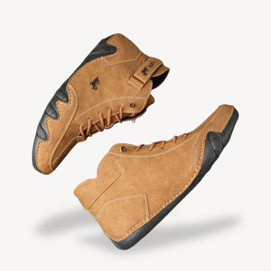 Orthopädische High-Top-Freizeitschuhe aus Wildleder für Herren | Loravelle 0