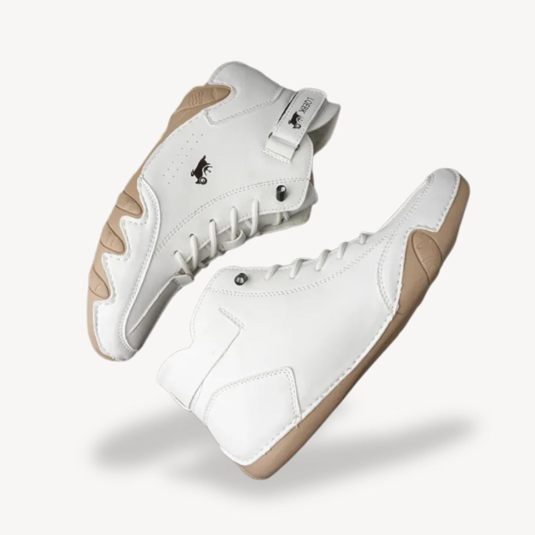 Orthopädische High-Top-Freizeitschuhe aus Wildleder für Herren | Loravelle 5
