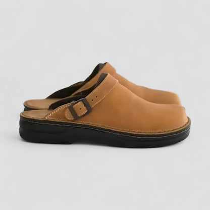 Orthopädische Komfort-Schlupfclogs aus Leder für Damen 2