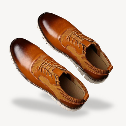 Orthopädische Leder-Gehschuhe für Herren | Loravelle 2