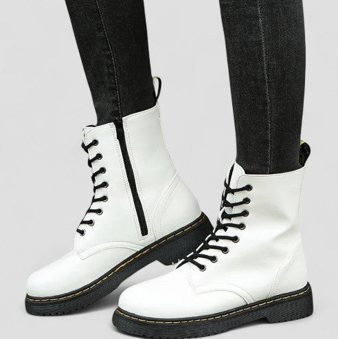Orthopädische Schnürstiefeletten für Damen, lässiger Komfort-Stil 5