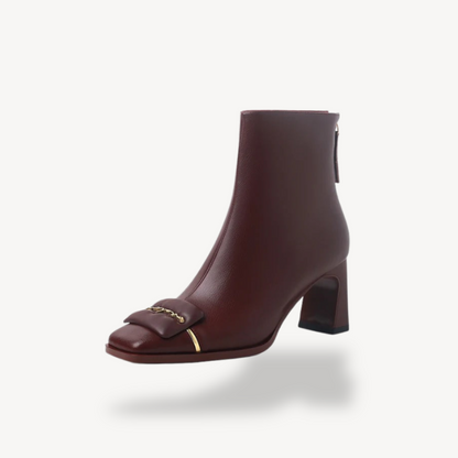 Orthopädische Stiefeletten für Damen mit Schleifendetail | Loravelle 1