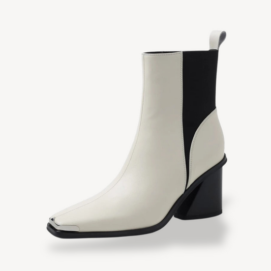 Orthopädische Stiefeletten mit hohem Absatz | Loravelle 0