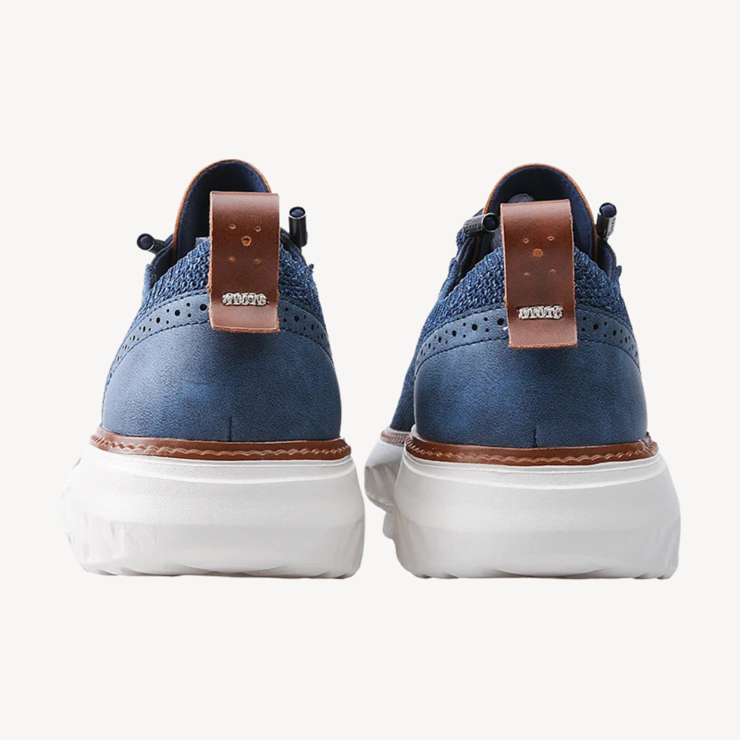 Orthopädische Strick-Gehschuhe für Herren aus Mesh | Loravelle 4