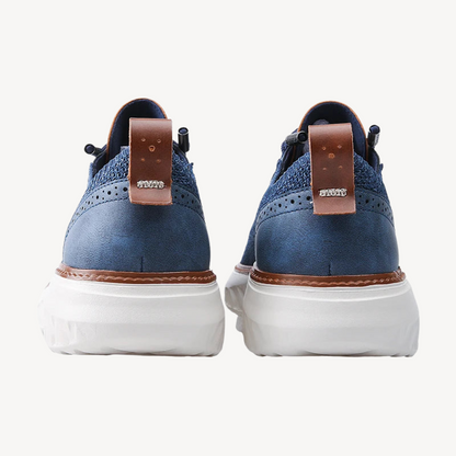 Orthopädische Strick-Gehschuhe für Herren aus Mesh | Loravelle 4