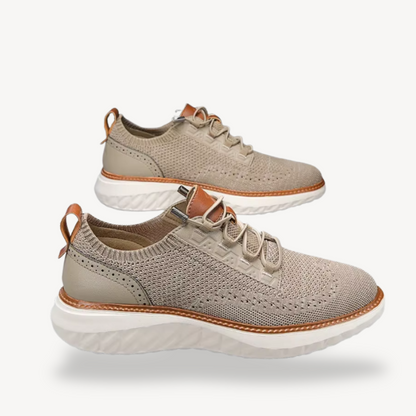Orthopädische Strick-Gehschuhe für Herren aus Mesh | Loravelle 6