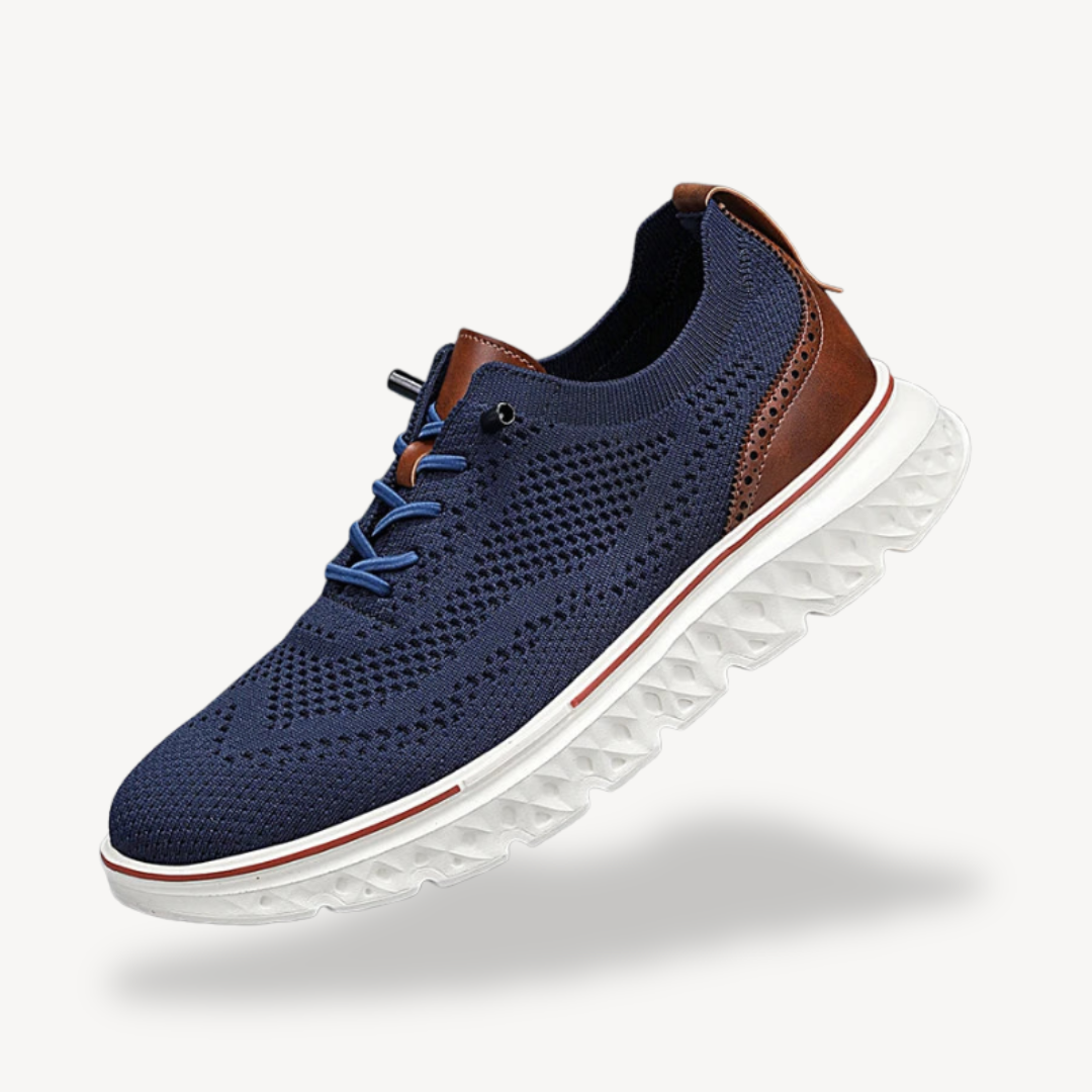 Orthopädische Strick-Walking-Sneaker für Herren | Loravelle 0
