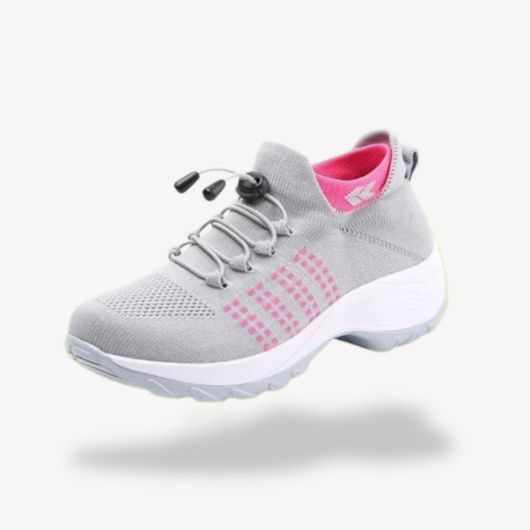 Orthopädische Strick-Wanderschuhe Damen | Loravelle 3