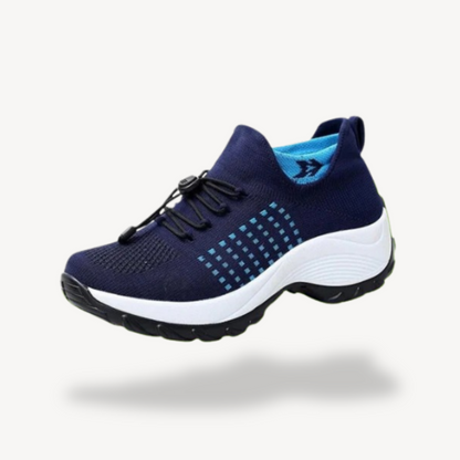 Orthopädische Strick-Wanderschuhe Damen | Loravelle 4