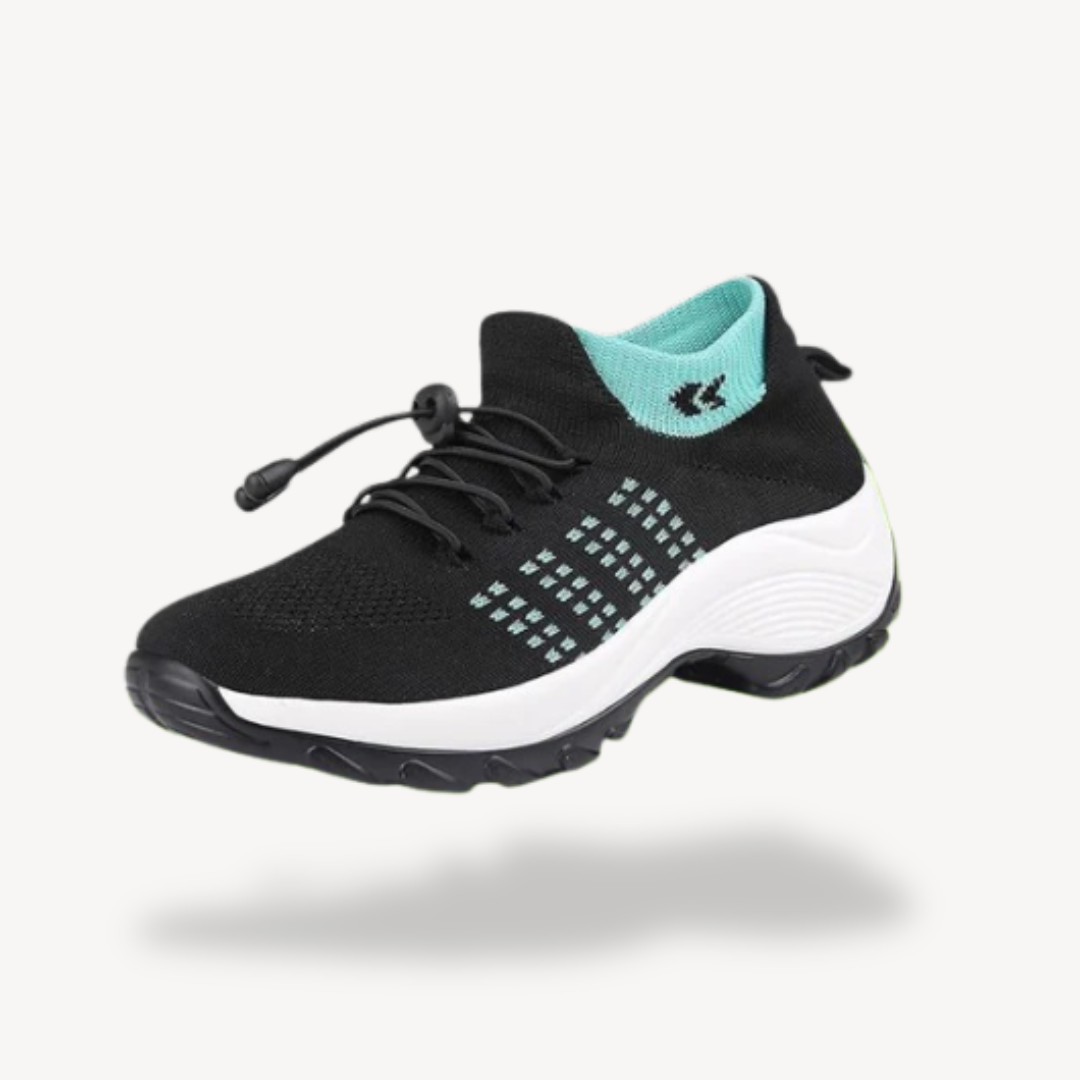 Orthopädische Strick-Wanderschuhe Damen | Loravelle 5