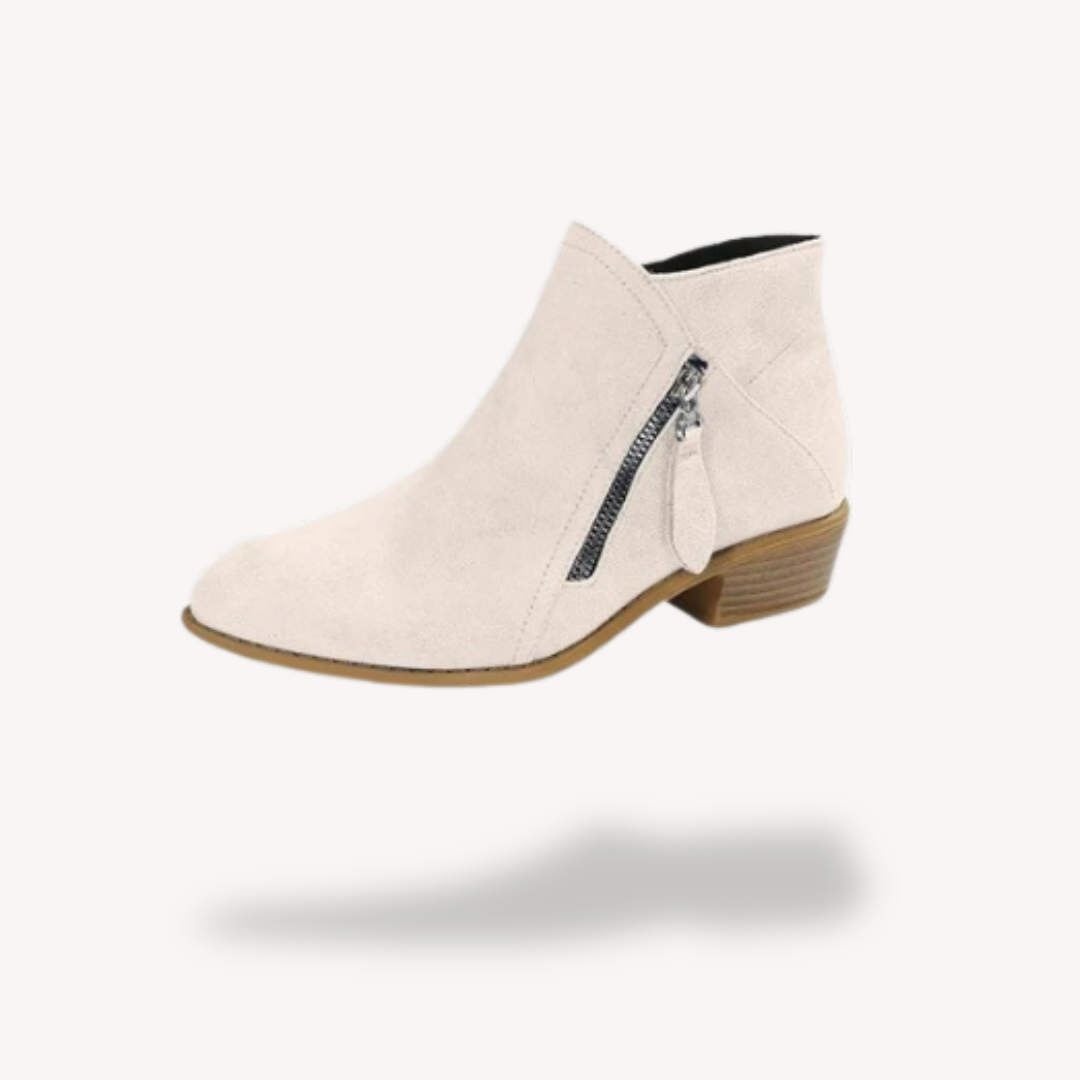 Orthopädische Wildlederstiefeletten Damen | Loravelle 3