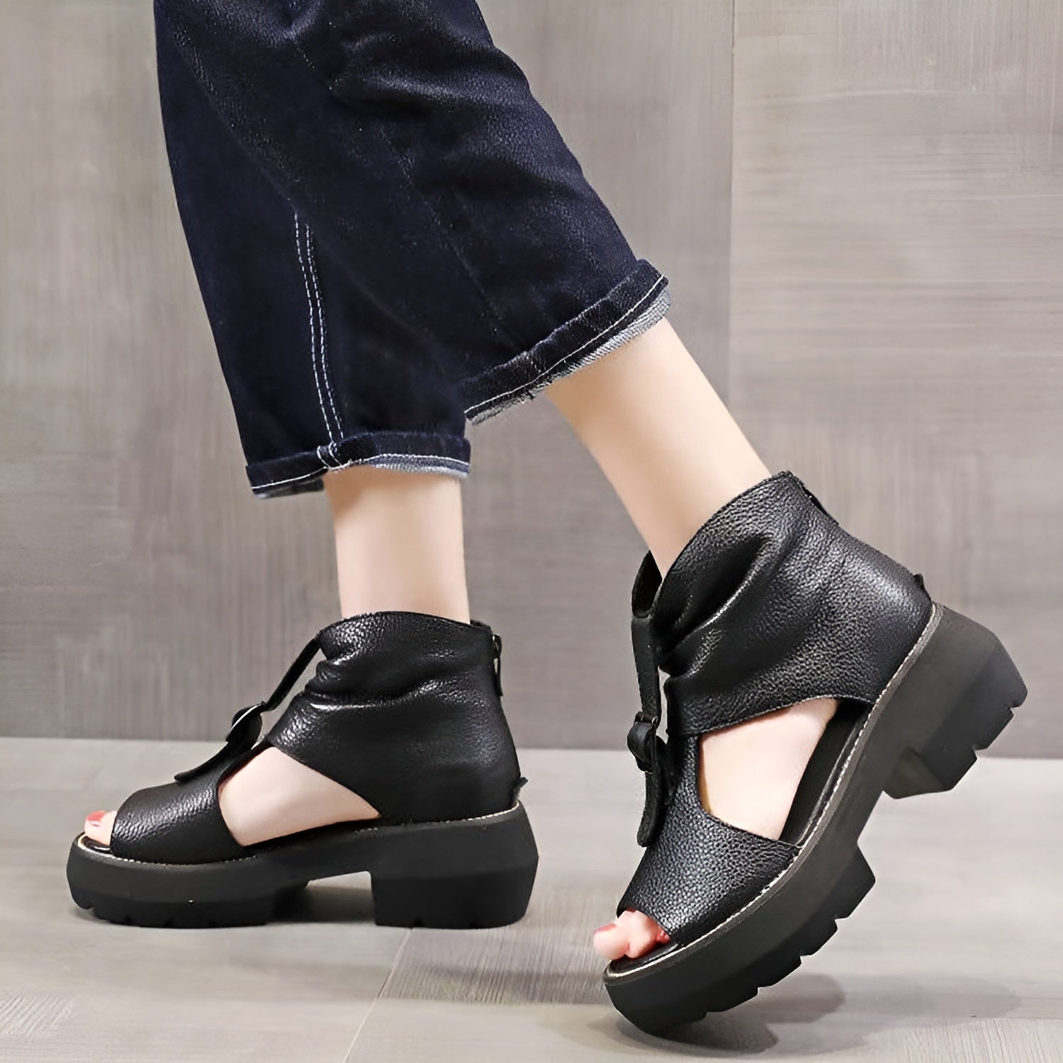 Damen Stiefel Orthopädisch Bequem Alltag - BerlinGlamour