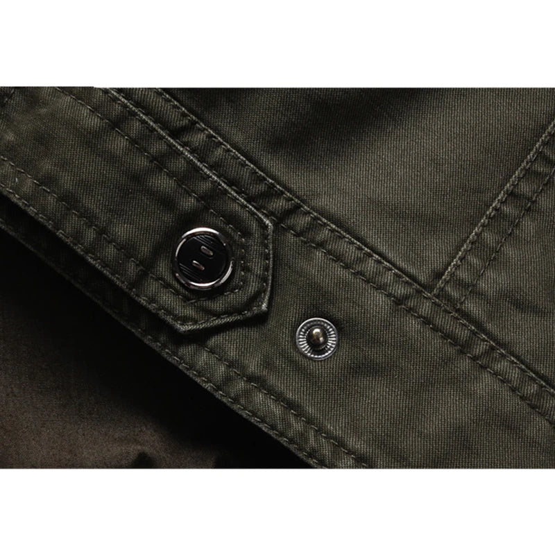 Outdoor-Jacke | Reißverschluss | Taschen | Parka-Jacke | Herren-Jacke-Chaps Herrenmode