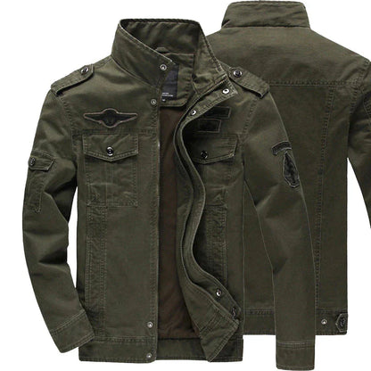 Outdoor-Jacke | Reißverschluss | Taschen | Parka-Jacke | Herren-Jacke-Chaps Herrenmode