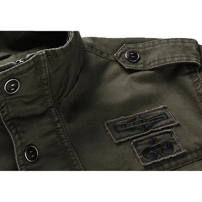 Outdoor-Jacke | Reißverschluss | Taschen | Parka-Jacke | Herren-Jacke-Chaps Herrenmode