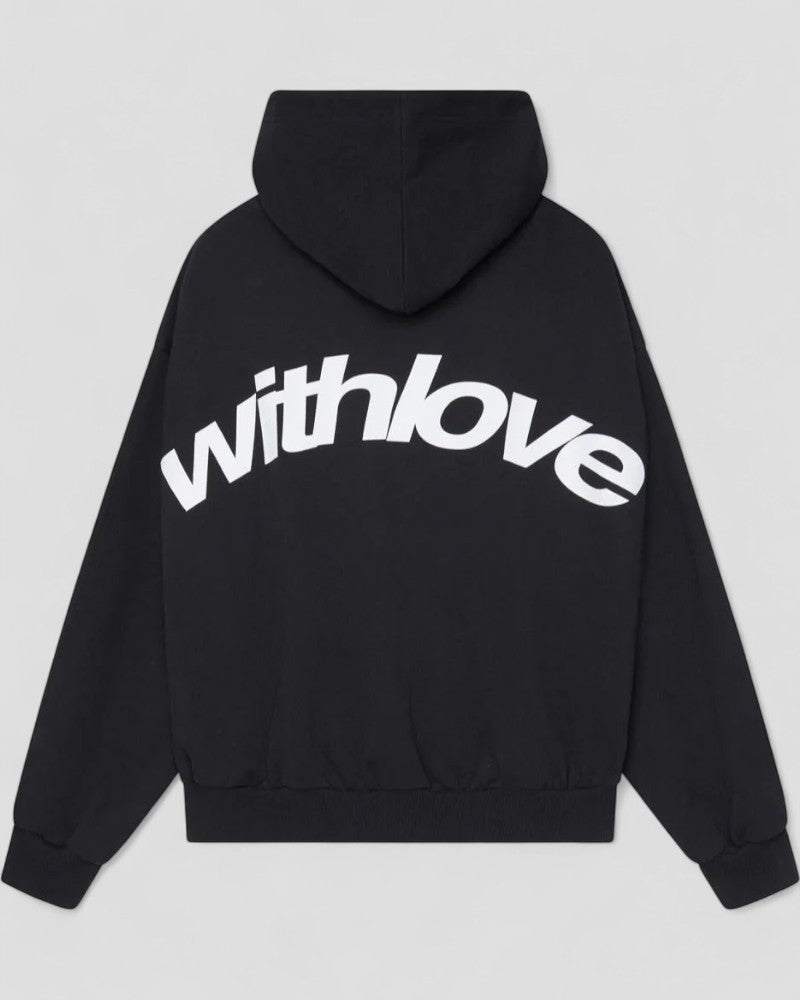 Oversize-Hoodie mit Streetstyle-Grafikprint auf der Rückseite 0