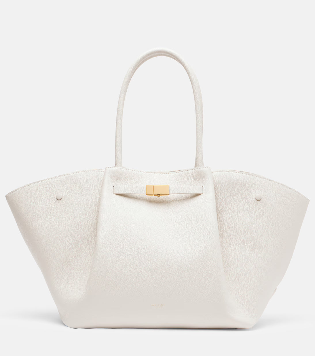 Weiße Tote Bag mit eleganten Henkeln