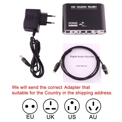 Digital Audio Wandler 5.1 Analog Decoder