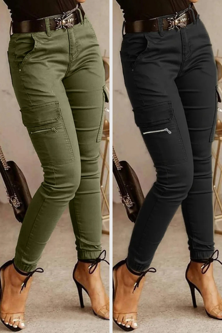 Cargo Damen Hose Modern Bequem