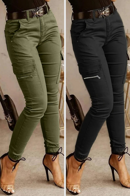 Cargo Damen Hose Modern Bequem
