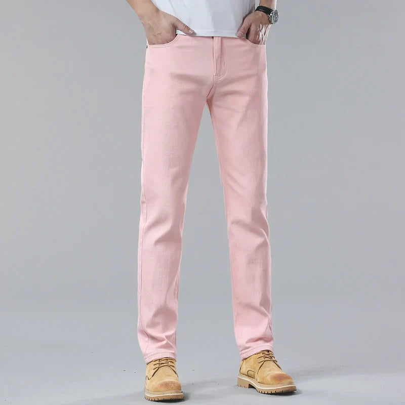 Herren Jeans Slim Fit Premium Denim Schmal