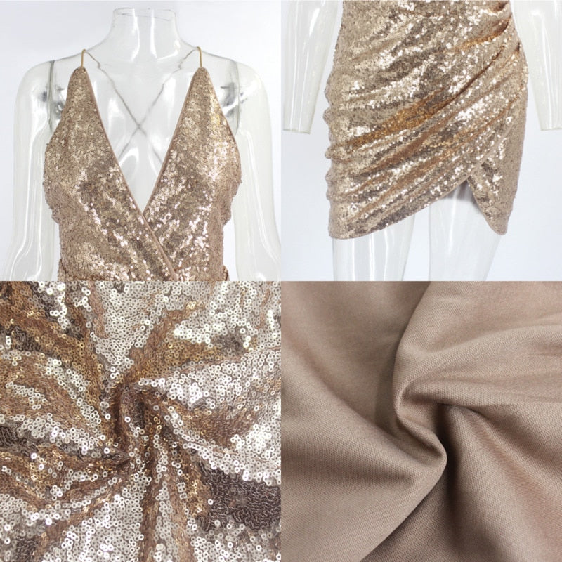 Kleid Party Mini Kurz Elegant Nacht